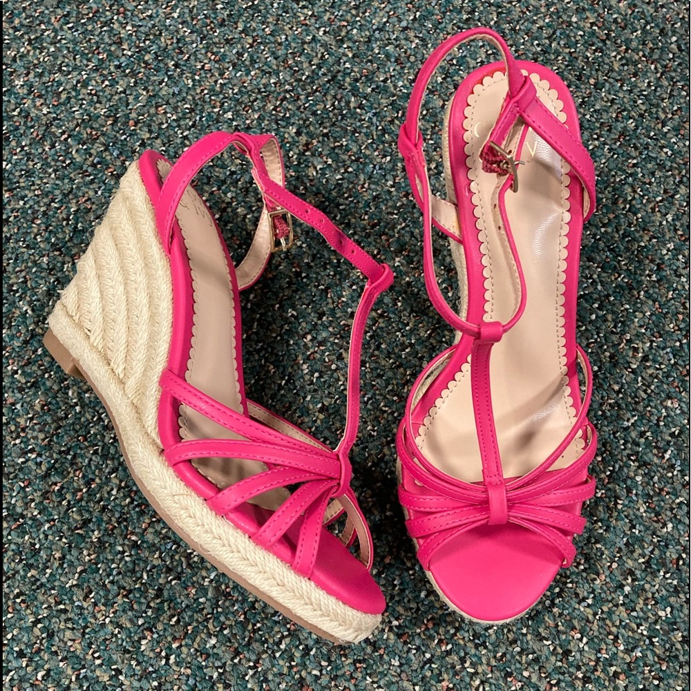 Pink sandals